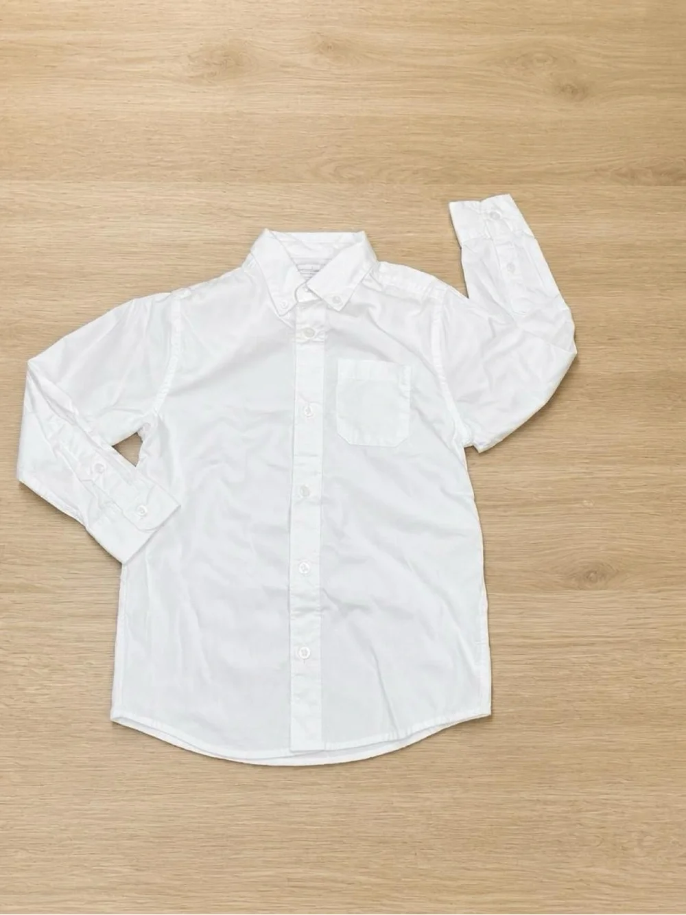 Kids button down shirt &Light Blue Straight Jeans